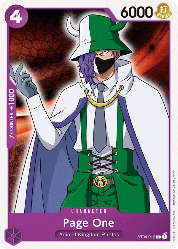 Image for Page One (ST04-012) (ST-04) - One Piece Card Game
