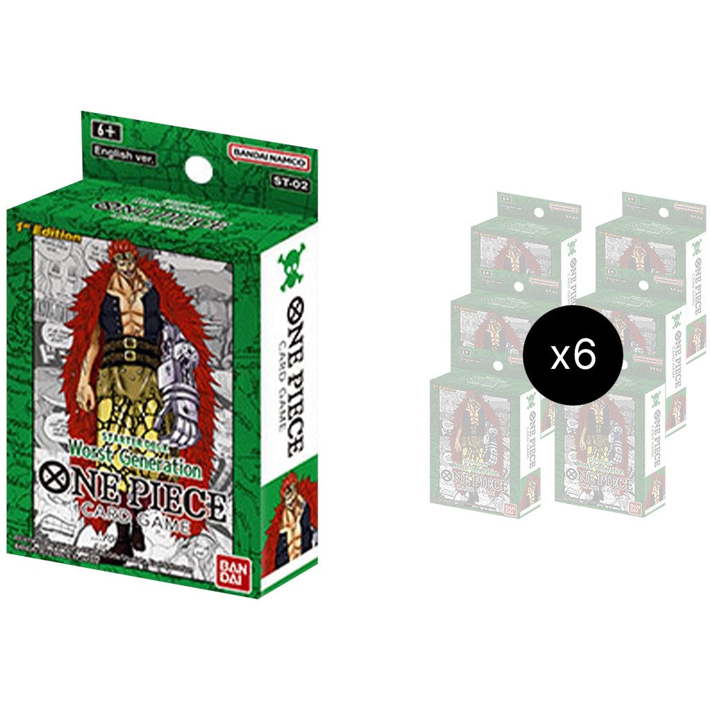 Image for Super Pre-Release Starter Deck 2: Worst Generation Display - One Piece Card Game