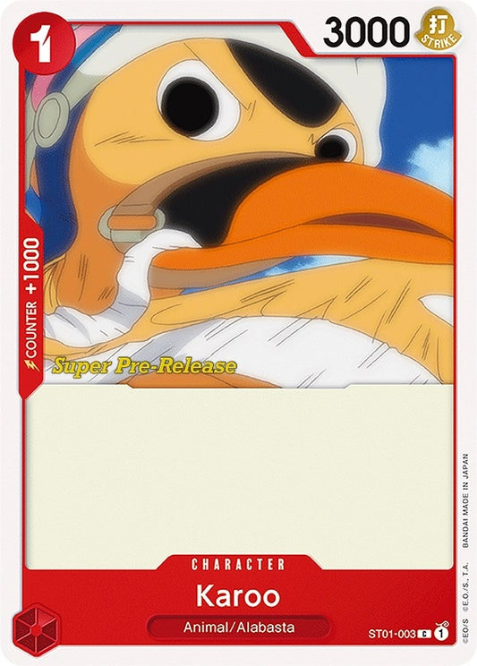 Image for Karoo (ST01-003) (ST-01 PRE) - One Piece Card Game