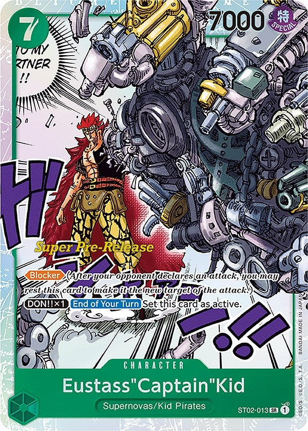 Image for Eustass"Captain"Kid (013) (ST02-013) (ST-02 PRE) - One Piece Card Game