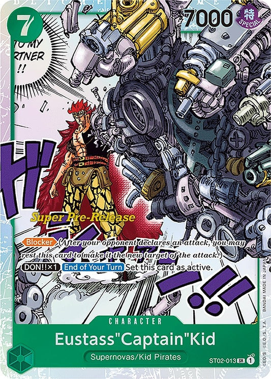 Image for Eustass"Captain"Kid (013) (ST02-013) (ST-02 PRE) - One Piece Card Game