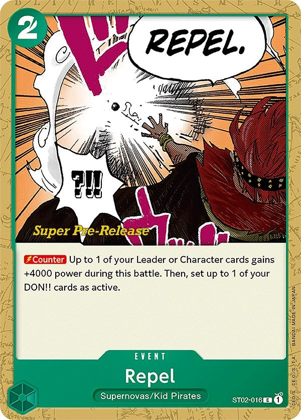 Image for Repel (ST02-016) (ST-02 PRE) - One Piece Card Game