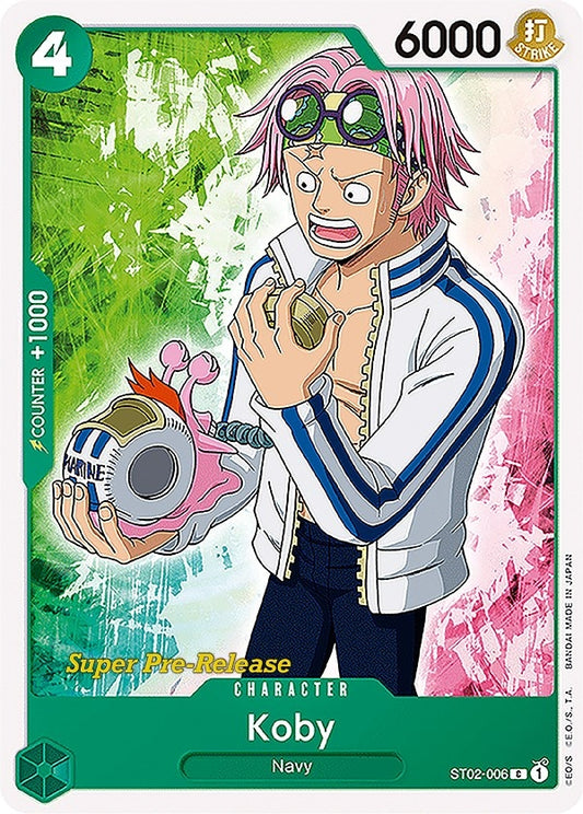 Image for Koby (ST02-006) (ST-02 PRE) - One Piece Card Game