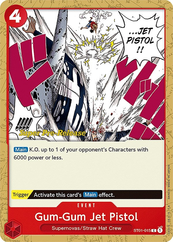 Image for Gum-Gum Jet Pistol (ST01-015) (ST-01 PRE) - One Piece Card Game