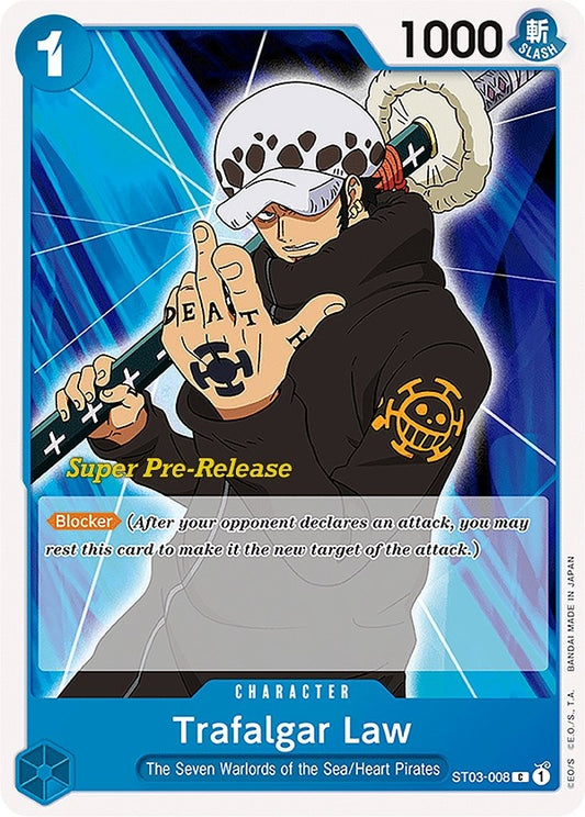 Image for Trafalgar Law (ST03-008) (ST-03 PRE) - One Piece Card Game