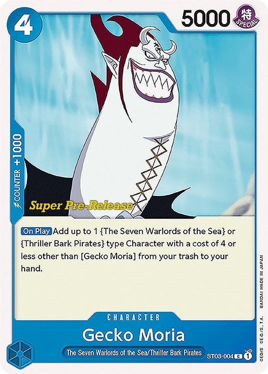 Image for Gecko Moria (ST03-004) (ST-03 PRE) - One Piece Card Game