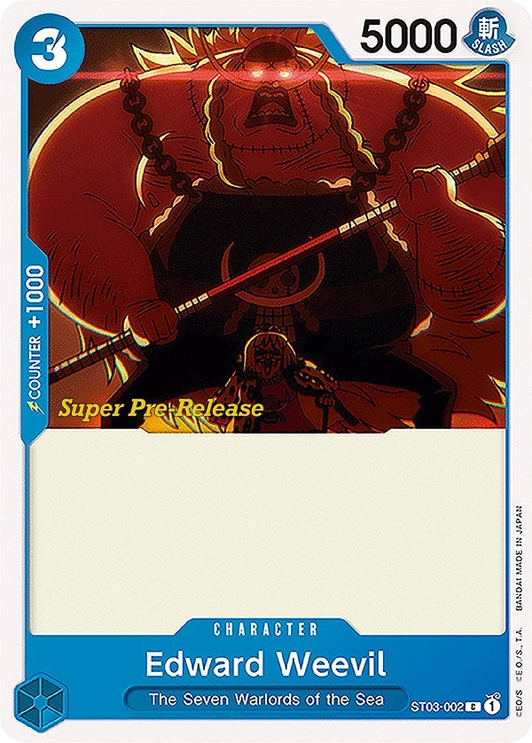 Image for Edward Weevil (ST03-002) (ST-03 PRE) - One Piece Card Game