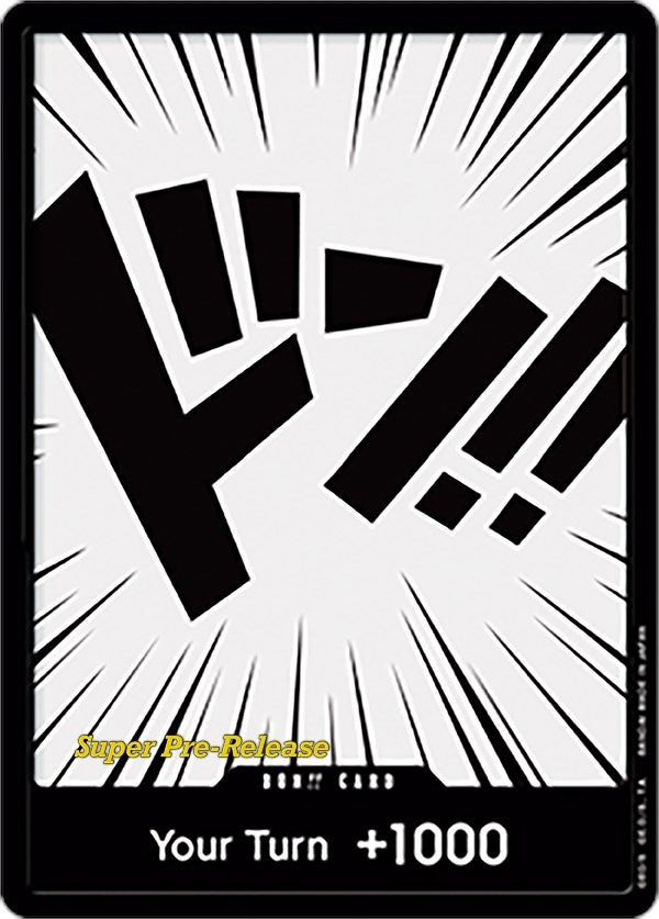 Image for DON!! Card (ST-01 PRE) - One Piece Card Game