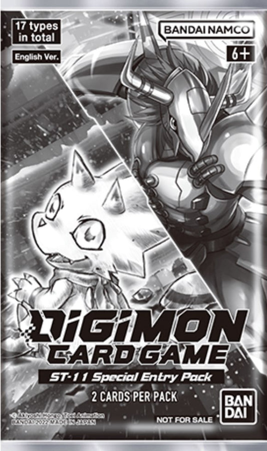 Image for ST-11 Special Entry Pack - Digimon Card Game