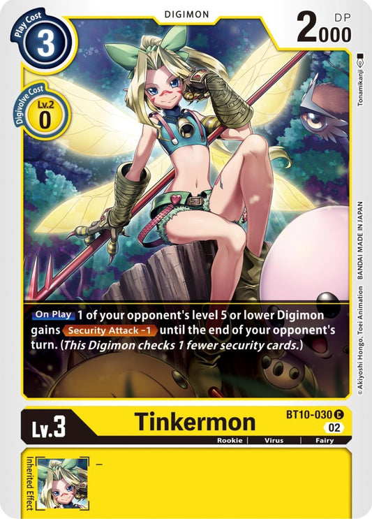 Image for Tinkermon (BT10-030 C) (BT10) - Digimon Card Game