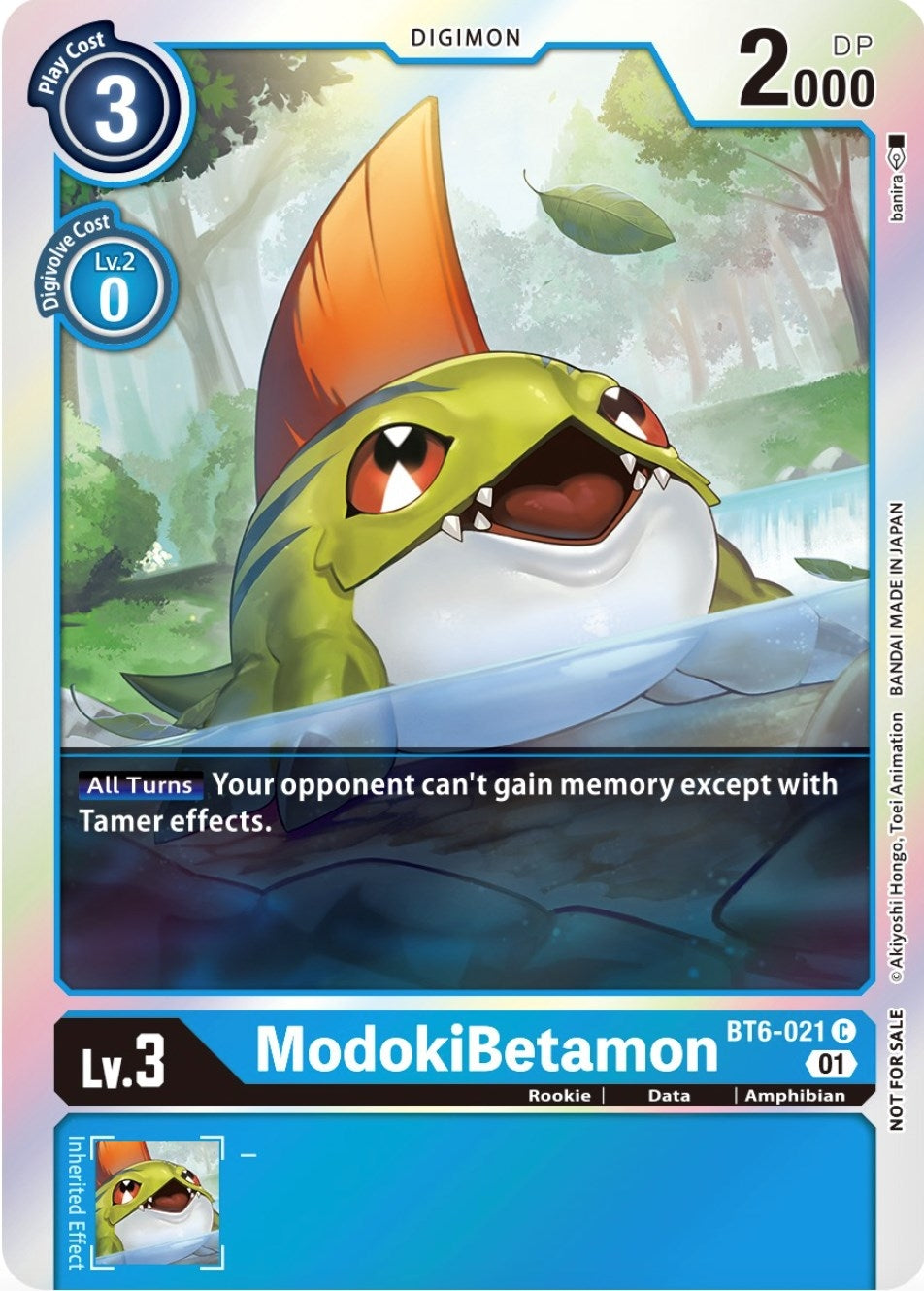 Image for ModokiBetamon (Premium Deck Set Lucky Pack) (BT6-021 C) (BT06) - Digimon Card Game
