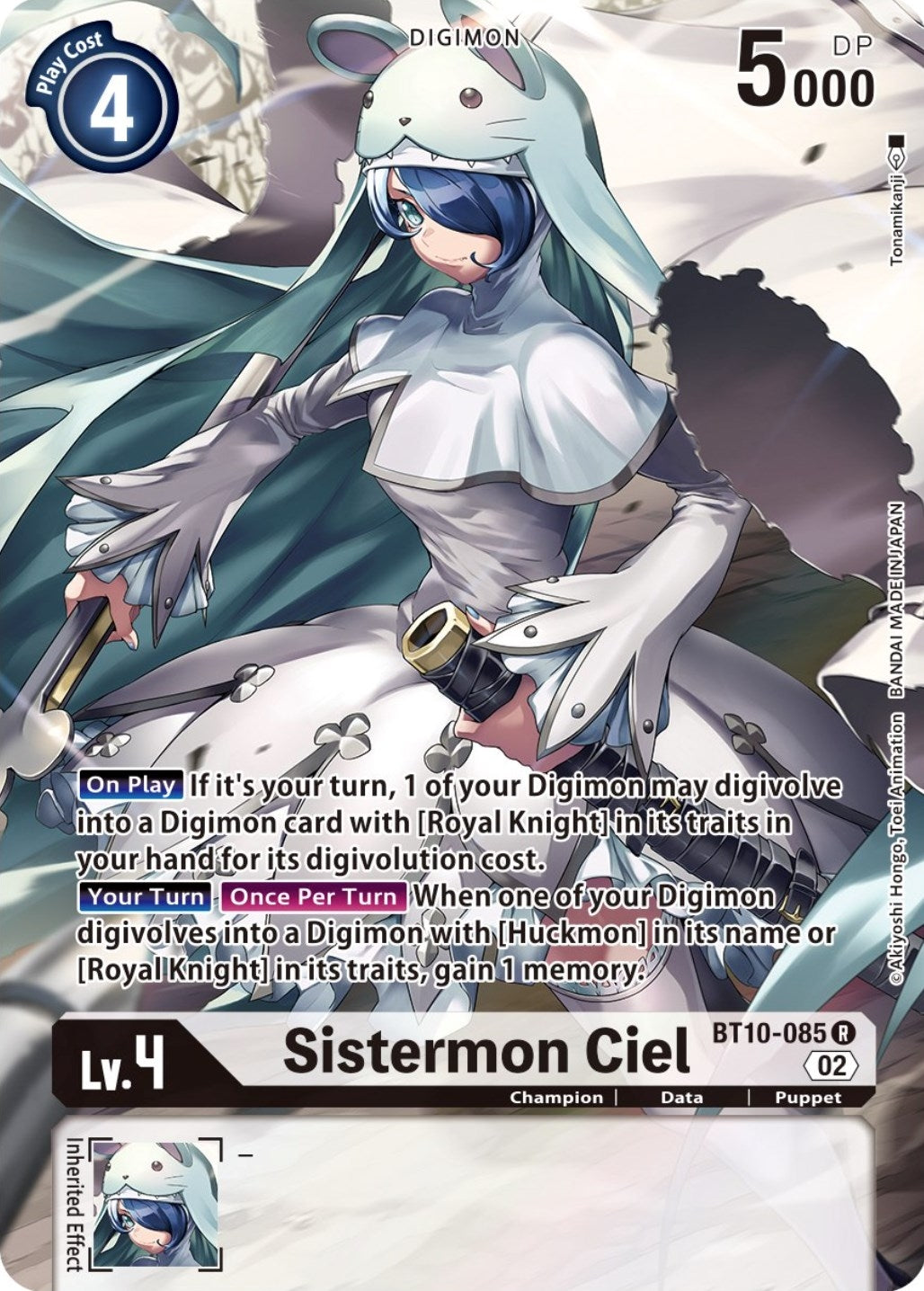 Image for Sistermon Ciel (Alternate Art) (BT10-085 R) (BT10) - Digimon Card Game