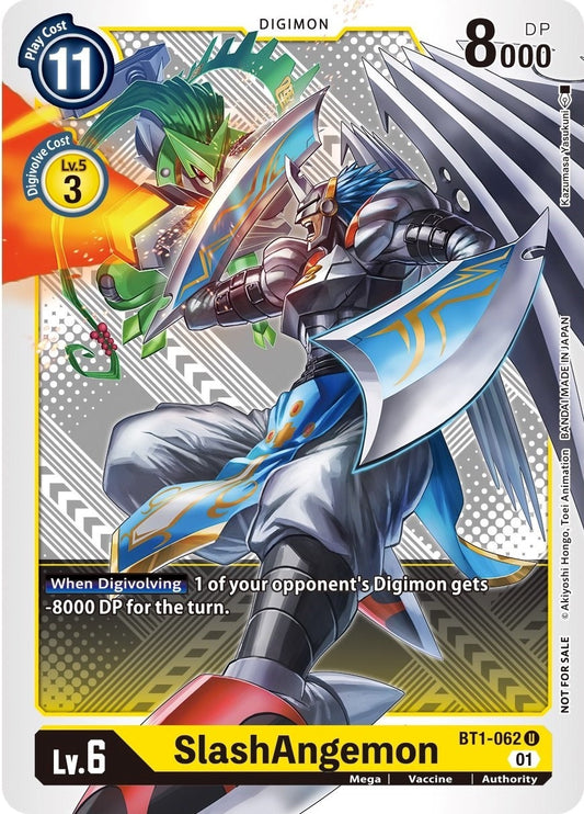 Image for SlashAngemon (Winner Pack Xros Encounter) (BT1-062 U) (BT01-03A) - Digimon Card Game
