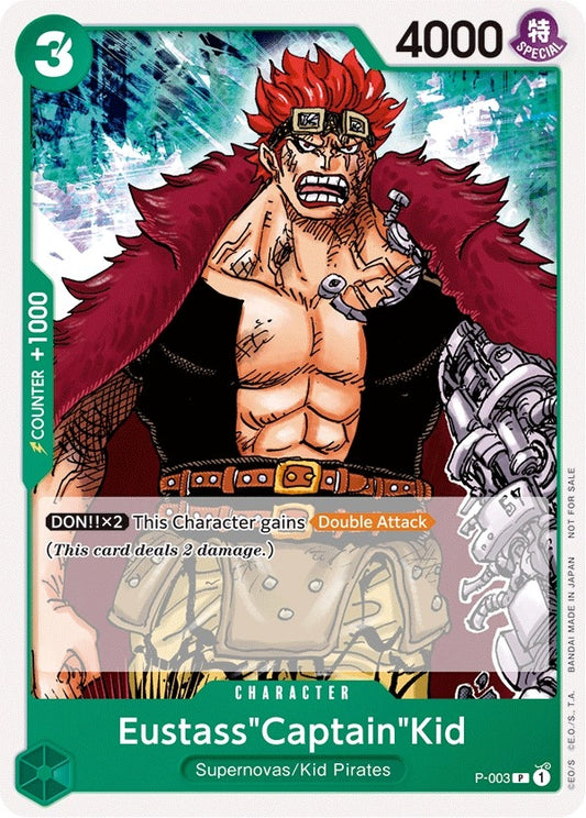 Image for Eustass"Captain"Kid (Promotion Pack 2022) (P-003) (OP-PR) - One Piece Card Game