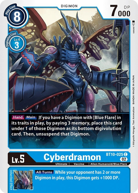 Image for Cyberdramon (BT10-025 C) (BT10) - Digimon Card Game