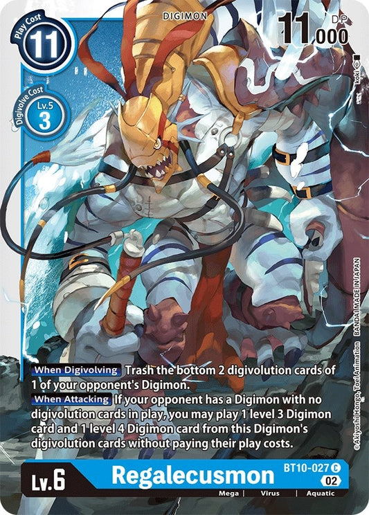 Image for Regalecusmon (BT10-027 C) (BT10) - Digimon Card Game