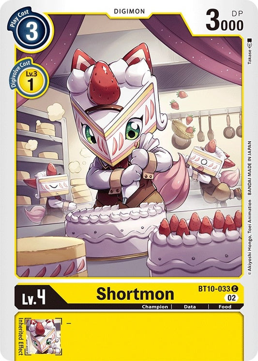 Image for Shortmon (BT10-033 C) (BT10) - Digimon Card Game