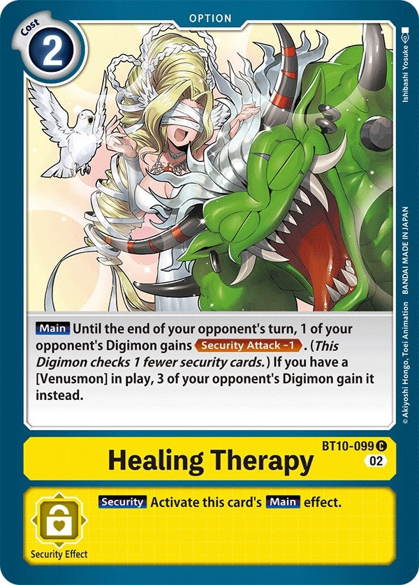 Image for Healing Therapy (BT10-099 C) (BT10) - Digimon Card Game
