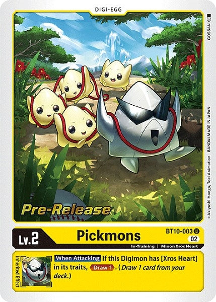 Image for Pickmons (BT10-003 U) (BT10_PR) - Digimon Card Game