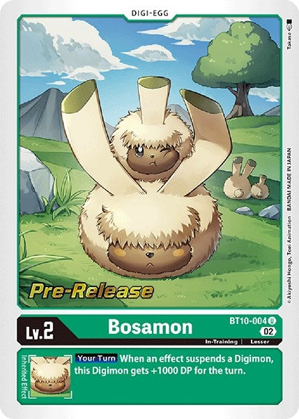 Image for Bosamon (BT10-004 U) (BT10_PR) - Digimon Card Game