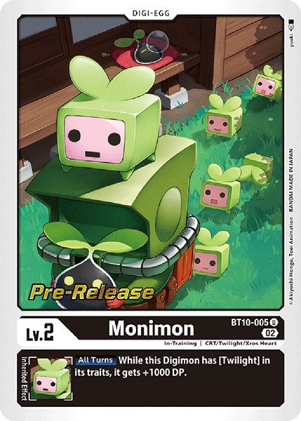 Image for Monimon (BT10-005 U) (BT10_PR) - Digimon Card Game