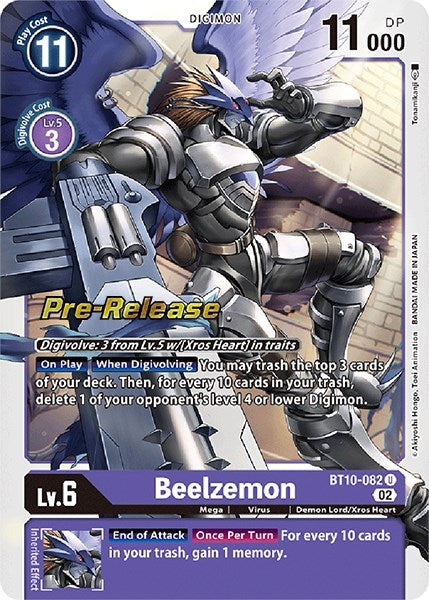Image for Beelzemon (BT10-082 U) (BT10_PR) - Digimon Card Game