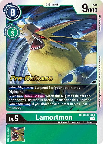 Image for Lamortmon (BT10-054 R) (BT10_PR) - Digimon Card Game