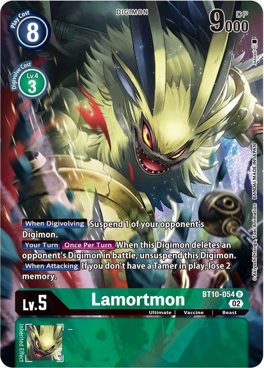 Image for Lamortmon (Alternate Art) (BT10-054 R) (BT10) - Digimon Card Game