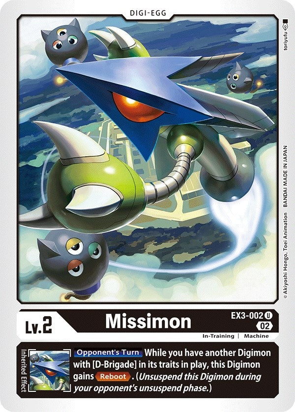 Image for Missimon (EX3-002 U) (EX03) - Digimon Card Game
