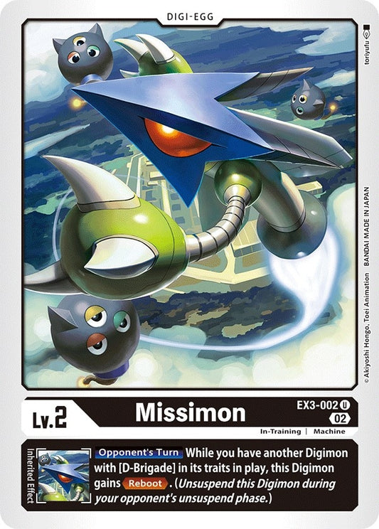 Image for Missimon (EX3-002 U) (EX03) - Digimon Card Game