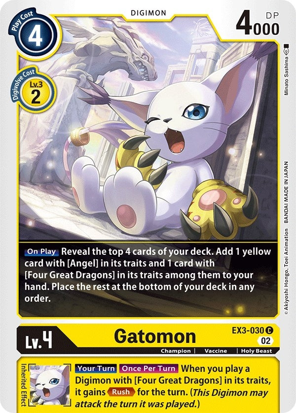 Image for Gatomon (EX3-030 C) (EX03) - Digimon Card Game