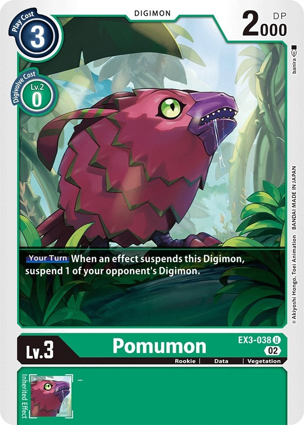 Image for Pomumon (EX3-038 U) (EX03) - Digimon Card Game