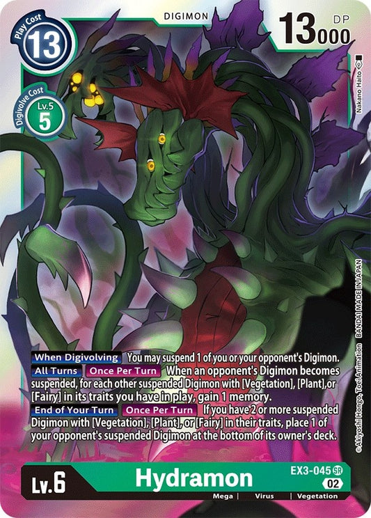 Image for Hydramon (EX3-045 SR) (EX03) - Digimon Card Game
