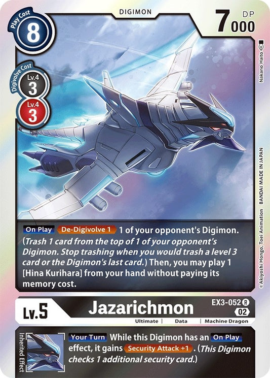 Image for Jazarichmon (EX3-052 R) (EX03) - Digimon Card Game