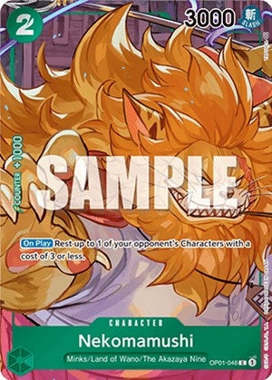 Image for Nekomamushi (Box Topper) (OP01-048) (OP01) - One Piece Card Game