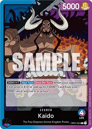 Image for Kaido (061) (OP01-061) (OP01) - One Piece Card Game
