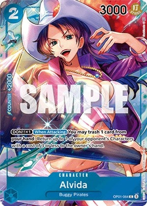 Image for Alvida (Box Topper) (OP01-064) (OP01) - One Piece Card Game