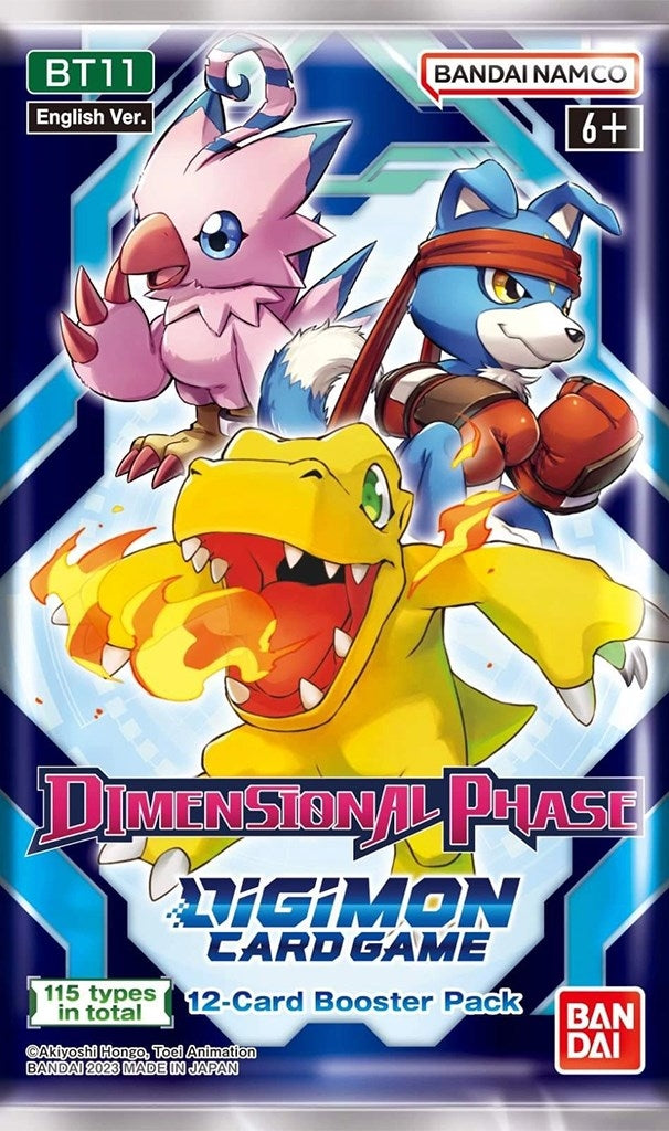 Image for Dimensional Phase Booster Pack - Digimon Card Game