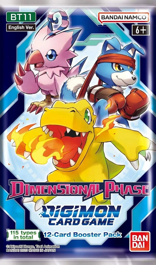 Image for Dimensional Phase Booster Pack - Digimon Card Game