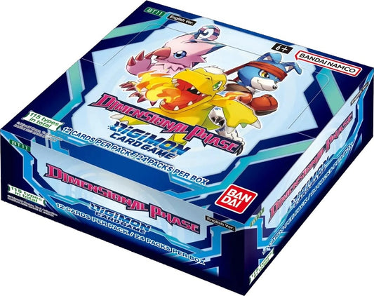 Image for Dimensional Phase Booster Box - Digimon Card Game