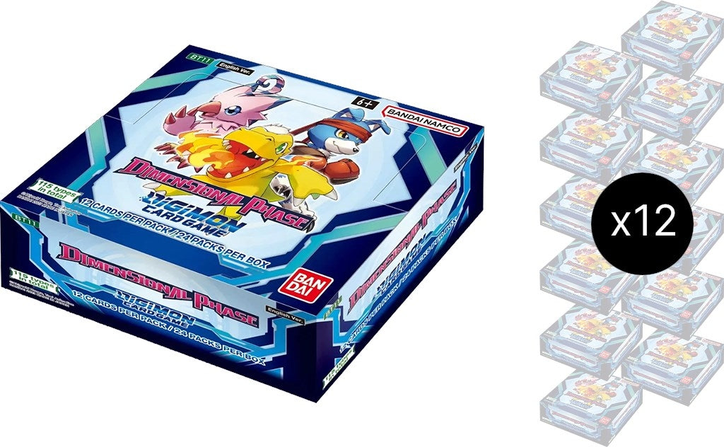 Image for Dimensional Phase Booster Box Case - Digimon Card Game