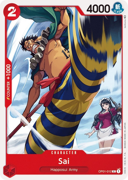 Image for Sai (OP01-012) (OP01) - One Piece Card Game