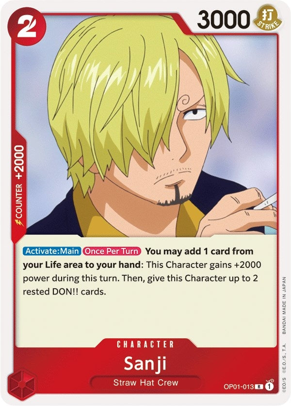 Image for Sanji (OP01-013) (OP01) - One Piece Card Game
