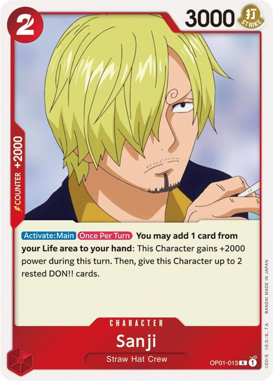 Image for Sanji (OP01-013) (OP01) - One Piece Card Game
