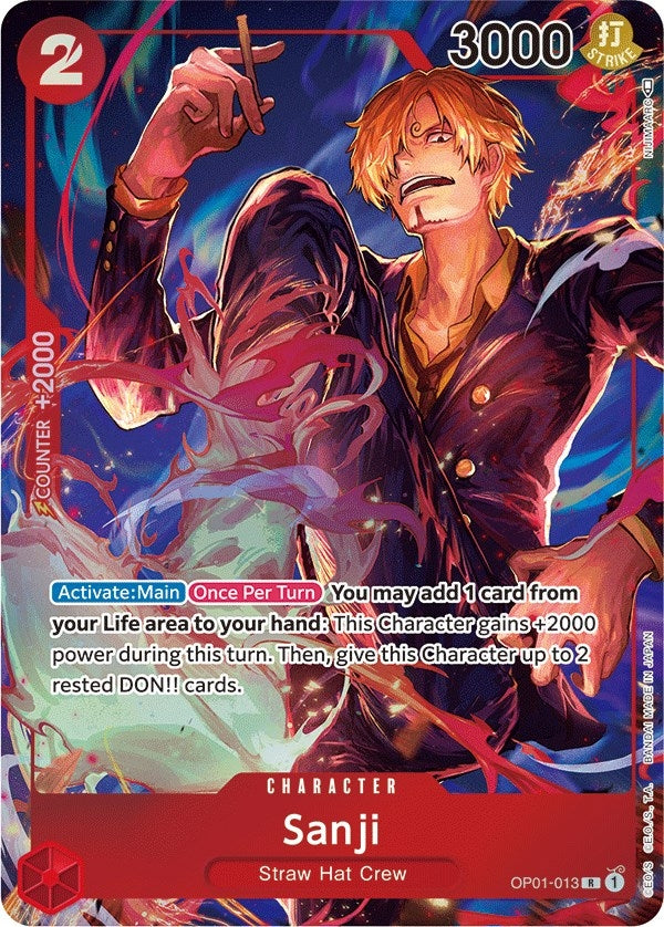 Image for Sanji (Parallel) (OP01-013) (OP01) - One Piece Card Game