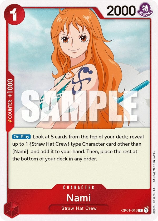 Image for Nami (OP01-016) (OP01) - One Piece Card Game