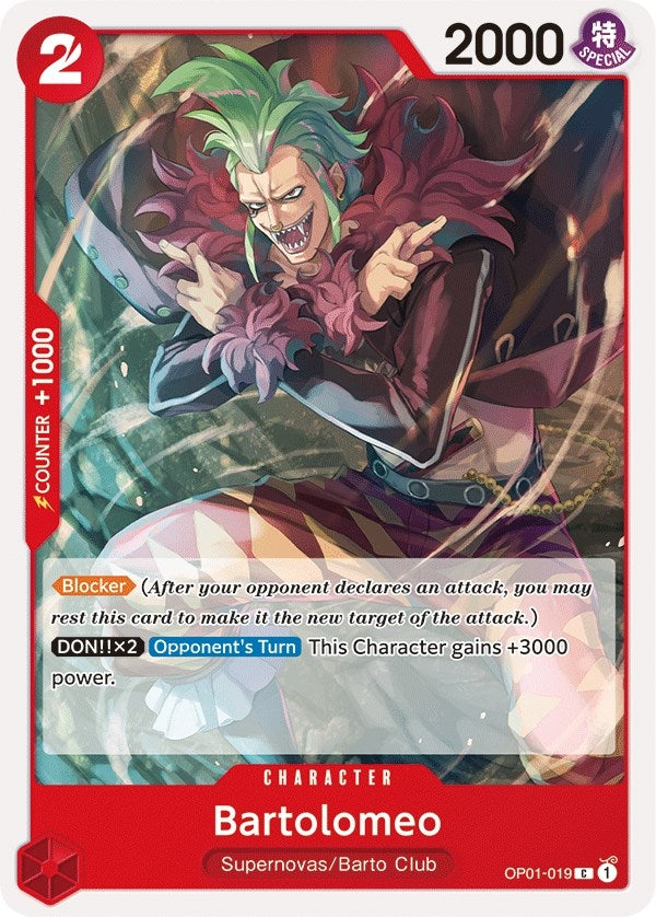 Image for Bartolomeo (OP01-019) (OP01) - One Piece Card Game
