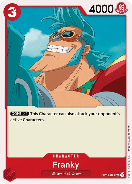 Image for Franky (OP01-021) (OP01) - One Piece Card Game