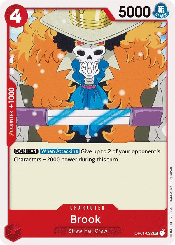 Image for Brook (OP01-022) (OP01) - One Piece Card Game