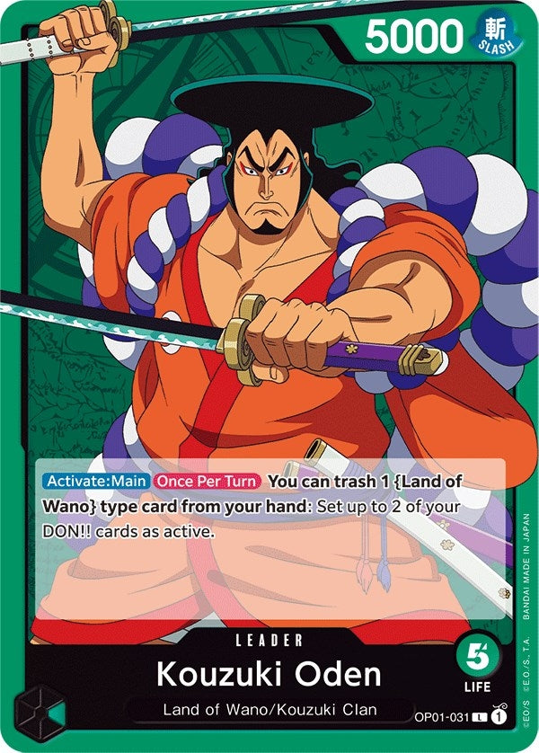 Image for Kouzuki Oden (OP01-031) (OP01) - One Piece Card Game